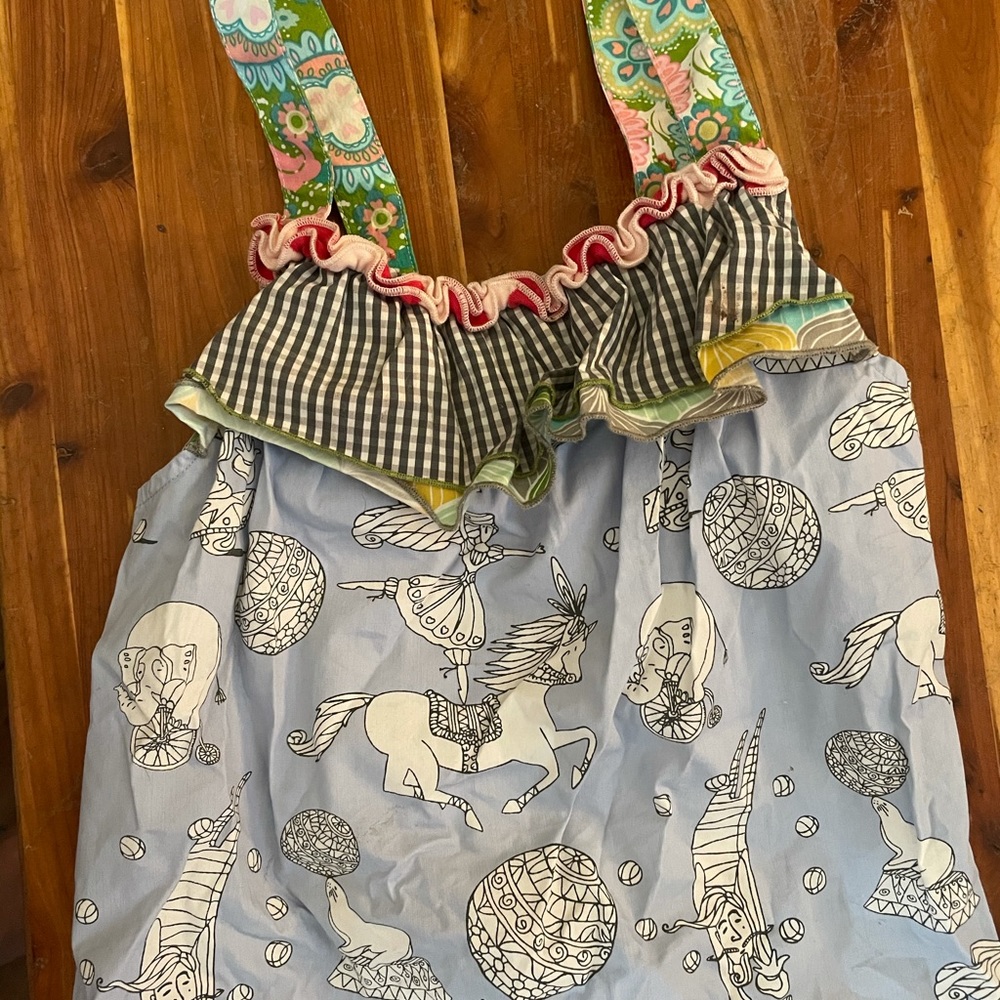 Matilda Jane tank,swing top ( ran small)
